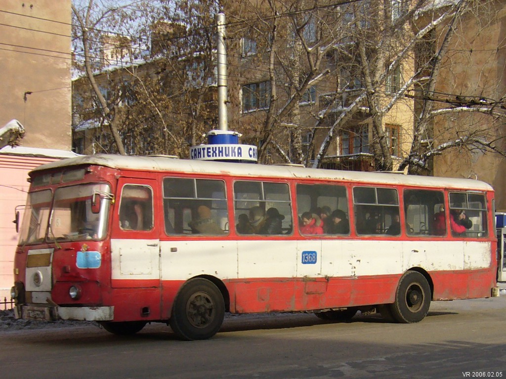 Omsk region, LiAZ-677M № 1368