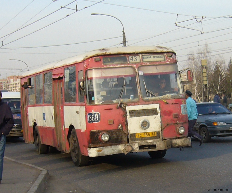 Omszki terület, LiAZ-677M sz.: 1368