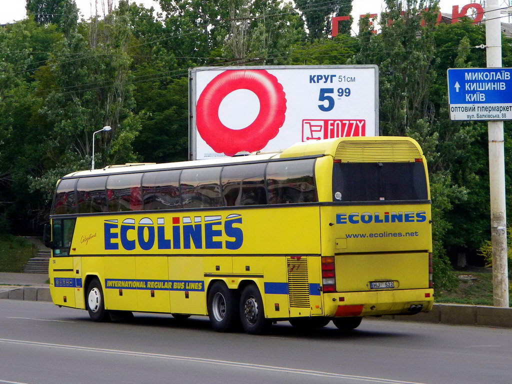 Латвия, Neoplan N116/3HL Cityliner № 214