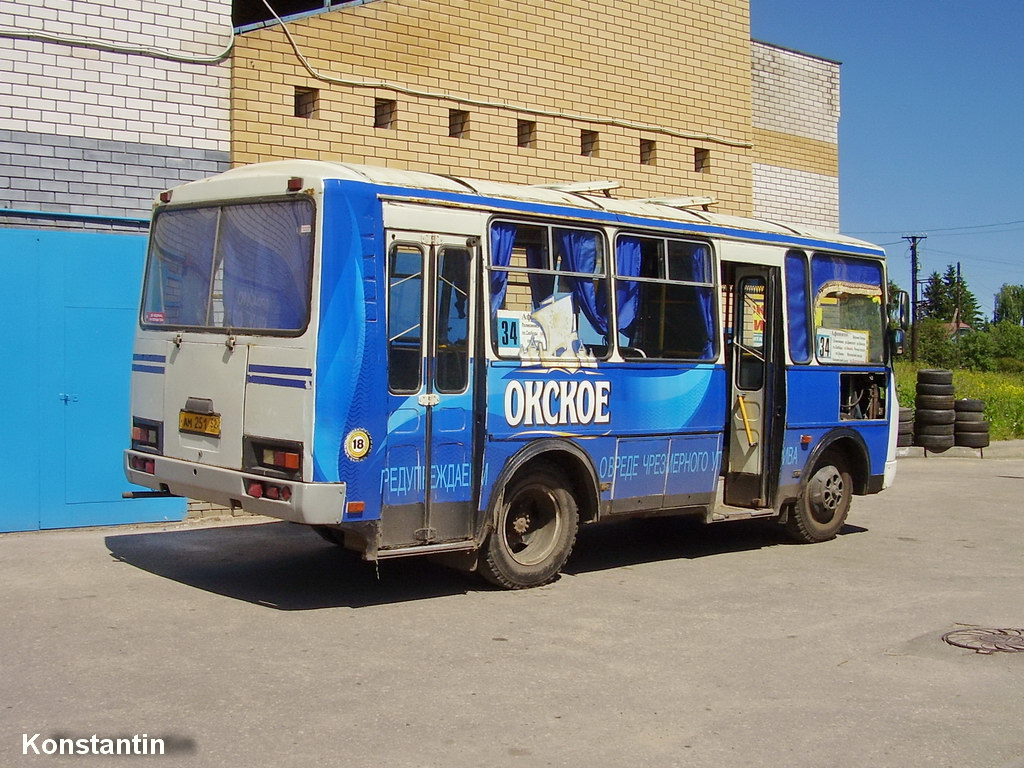 Нижегородская область, ПАЗ-32054 № АМ 251 52