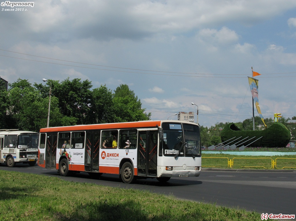 Вологодская область, Mercedes-Benz O345 № 1336