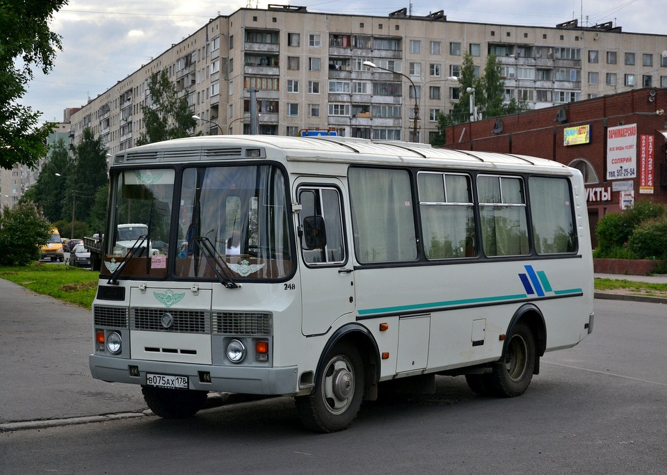 Санкт-Петербург, ПАЗ-32053 № 248