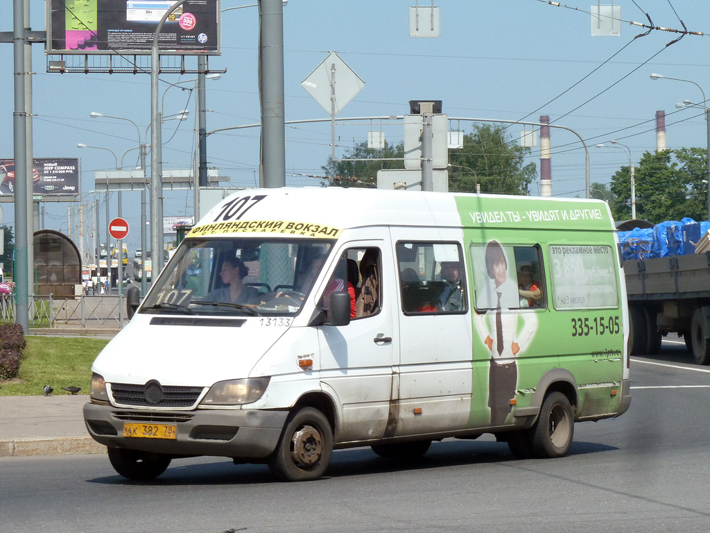 Санкт-Петербург, Mercedes-Benz Sprinter W904 408CDI № 13133