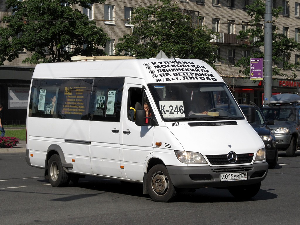 Санкт-Петербург, Самотлор-НН-323760 (MB Sprinter) № А 015 УМ 178