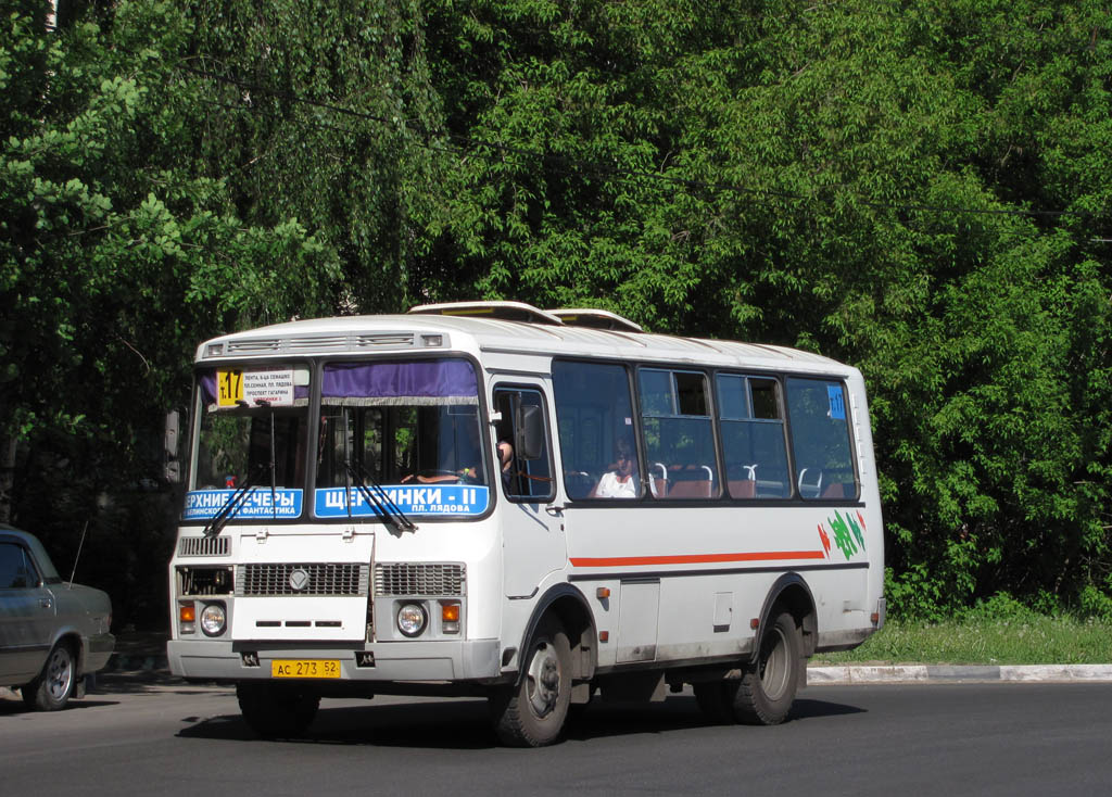 Нижегородская область, ПАЗ-32054 № АС 273 52