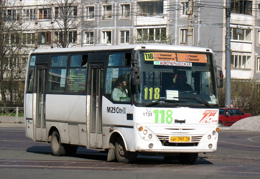 Санкт-Петербург, Otoyol M29 City II № 1735