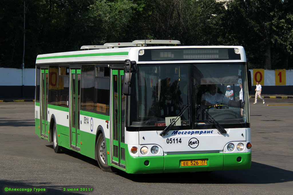 Moskau, LiAZ-5292.20 Nr. 05114