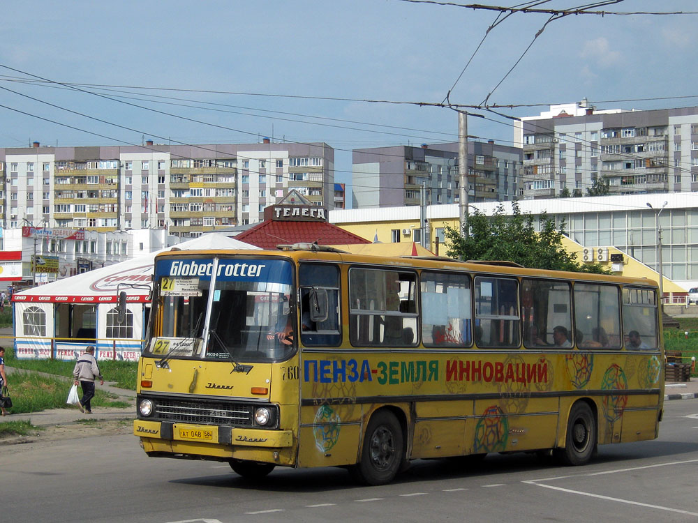 Пензенская область, Ikarus 260.37 № 760