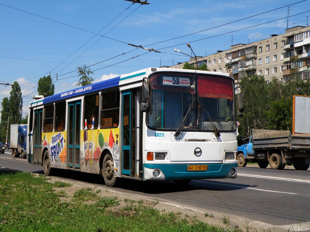 Нижегородская область, ЛиАЗ-5256.26 № 60211