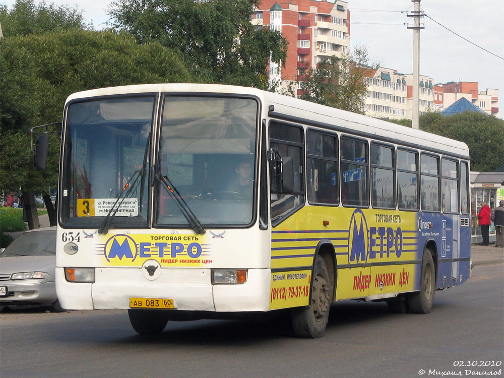 Псковская область, Mercedes-Benz O345 № 634