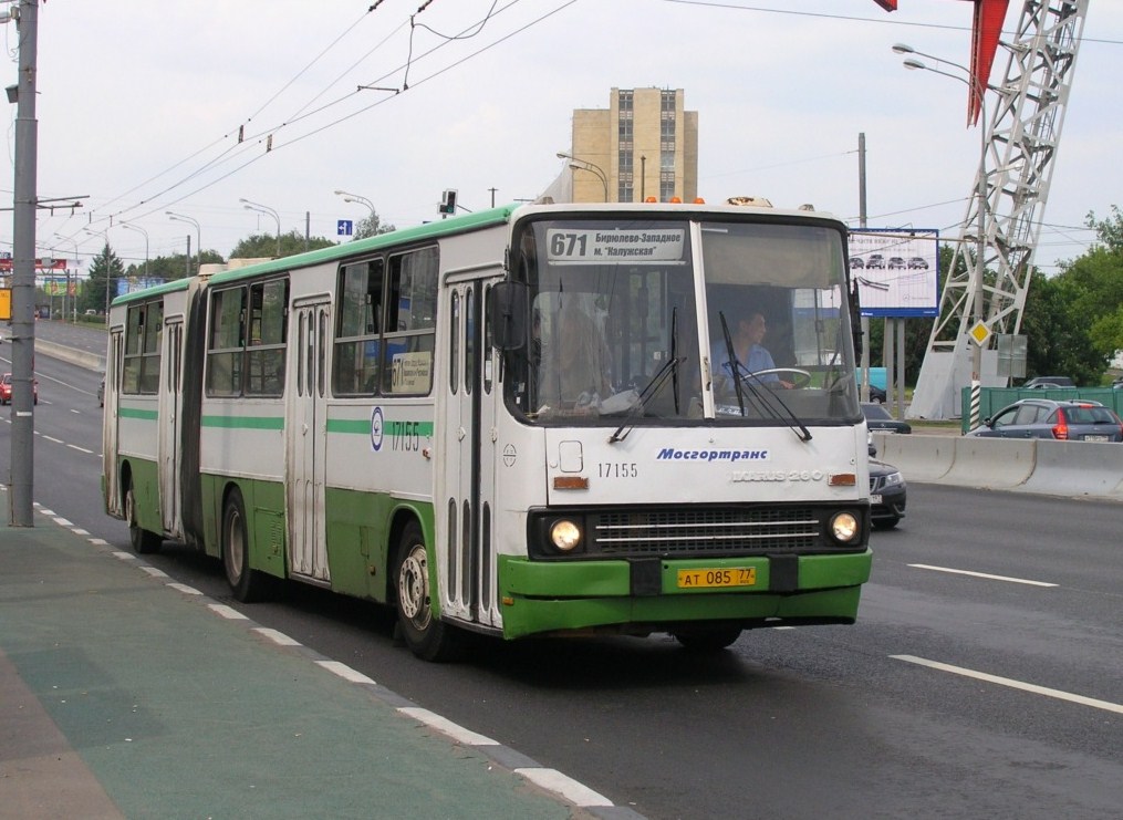 Москва, Ikarus 280.33M № 17155