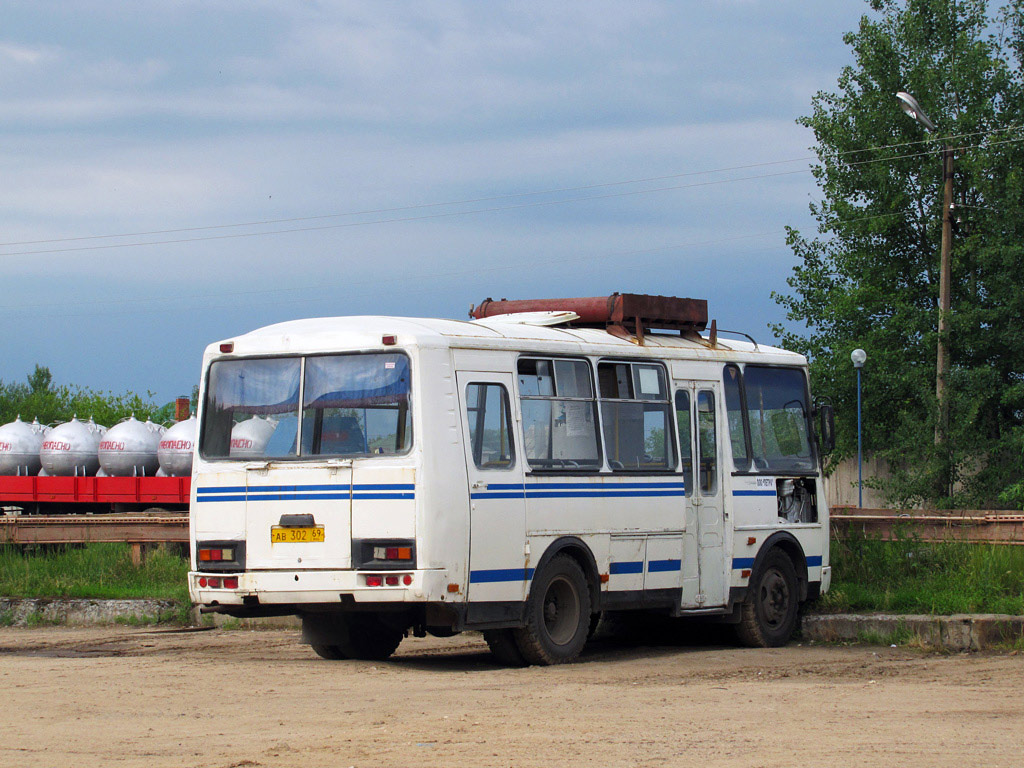 Тверская область, ПАЗ-32053 № АВ 302 69