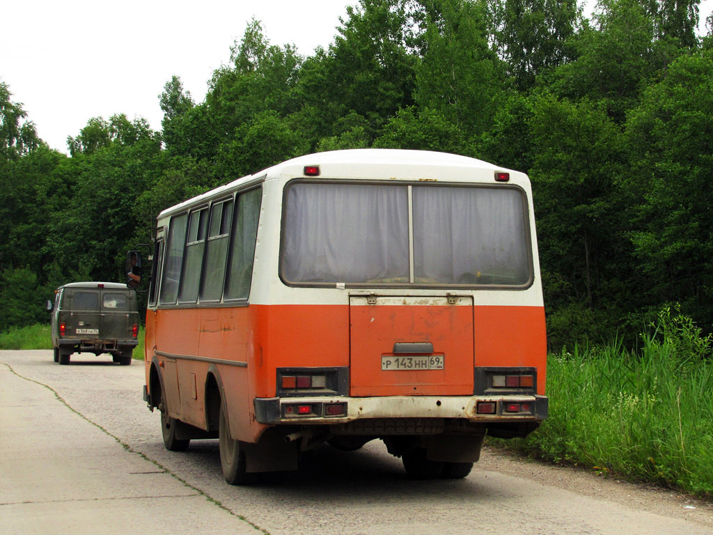 Тверская область, ПАЗ-3205-50 № Р 143 НН 69