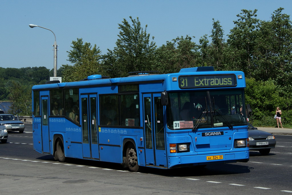 Вологодская область, Scania CN113CLL MaxCi № АК 324 35