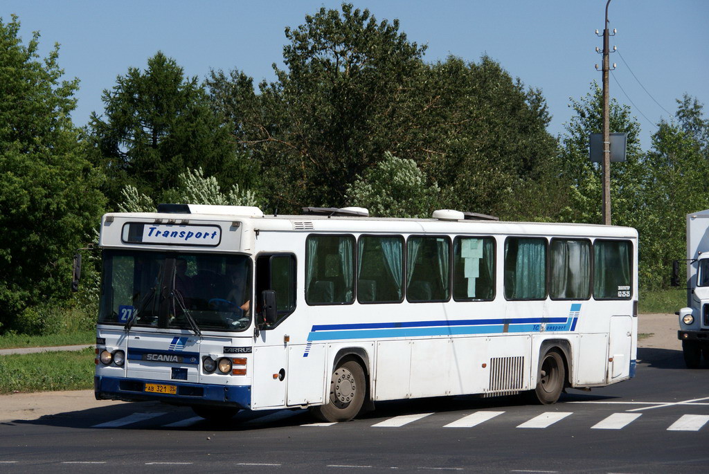 Вологодская область, Scania CN113CLB № АВ 321 35