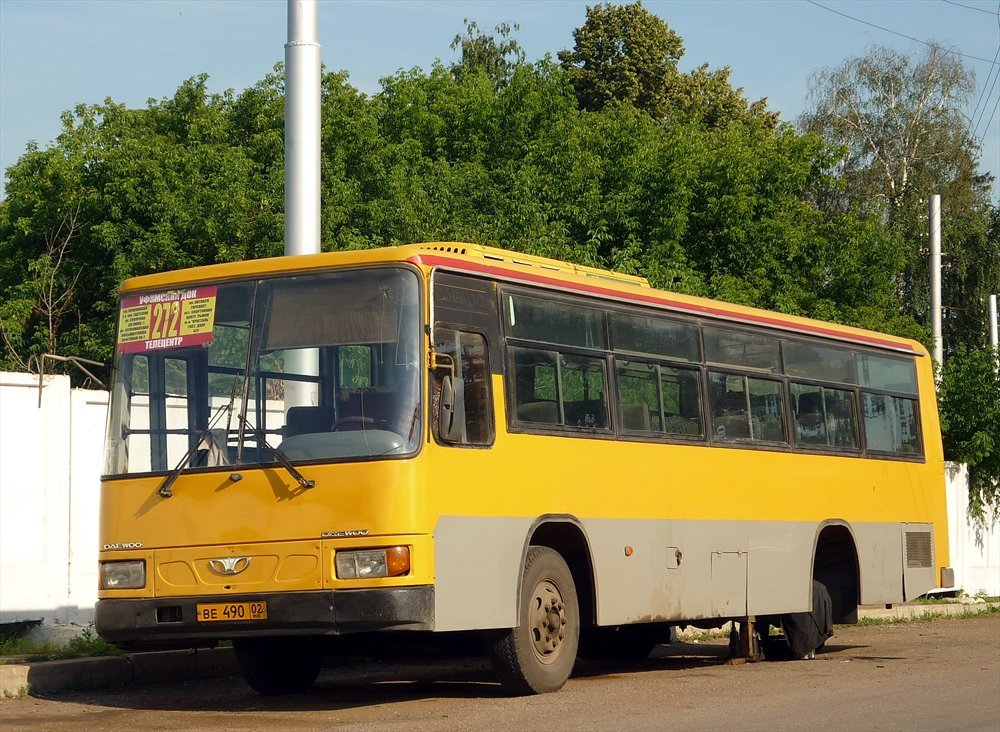 Башкортостан, Daewoo BS106 Royal City (Busan) № ВЕ 490 02