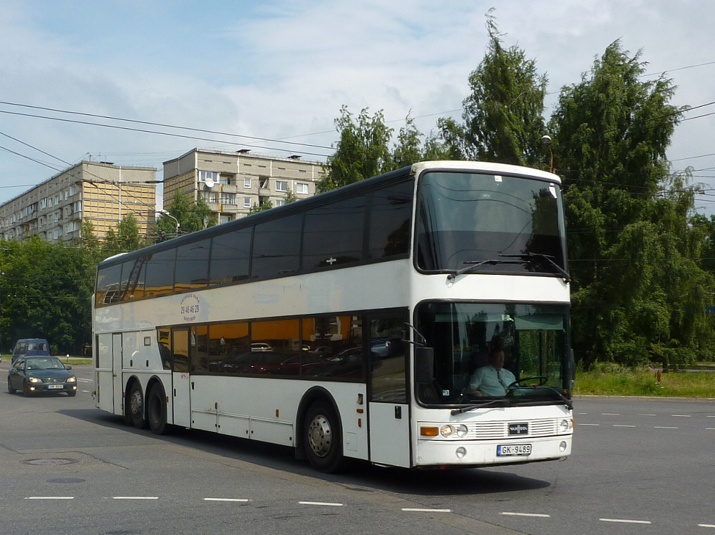 Латвия, Van Hool TD827 Astromega № GK-9489