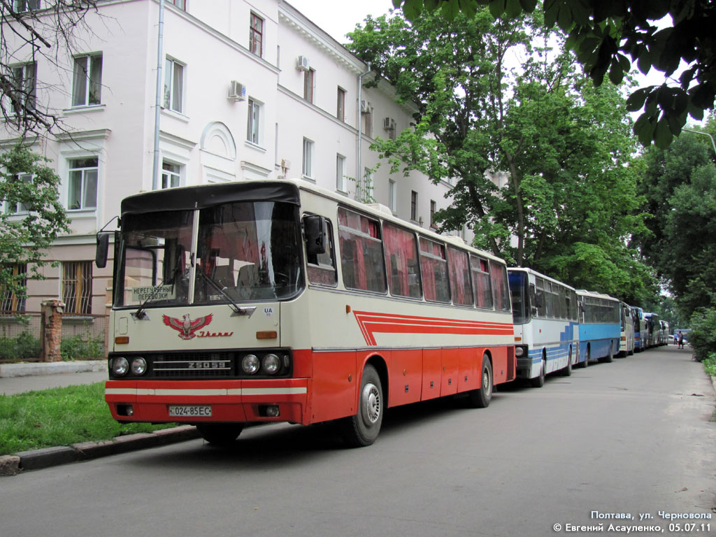 Донецкая область, Ikarus 250.67 № 024-85 ЕС — Фото — Автобусный транспорт