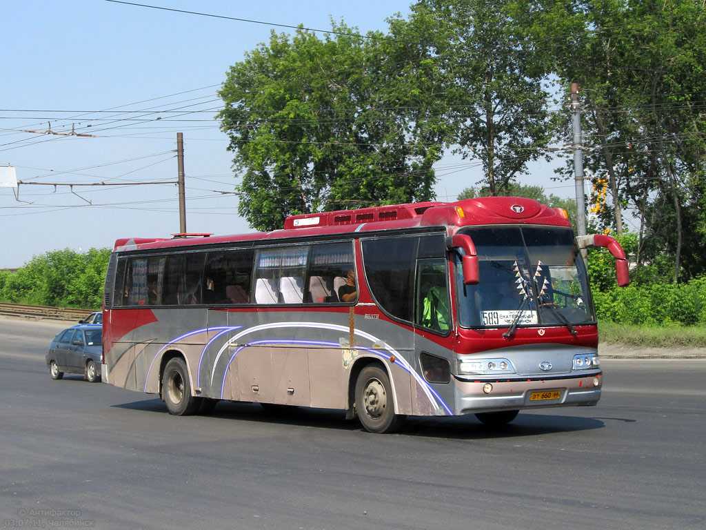 Свердловская область, Daewoo BH117H Royal Cruistar № ВТ 660 66