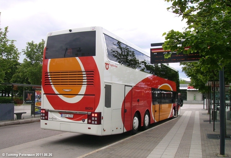 Швеция, Van Hool TD929 Astrobel № 8629