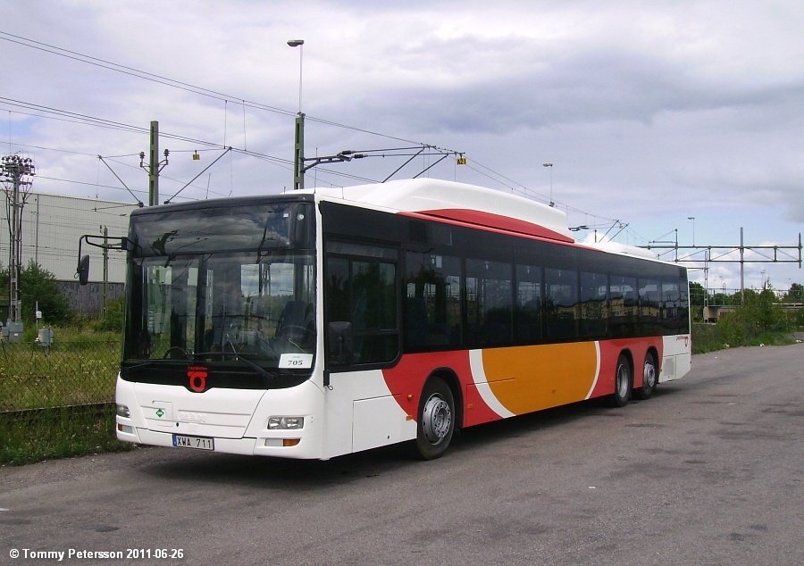 Швеция, MAN A26 Lion's City LL NL313-15 CNG № 6675