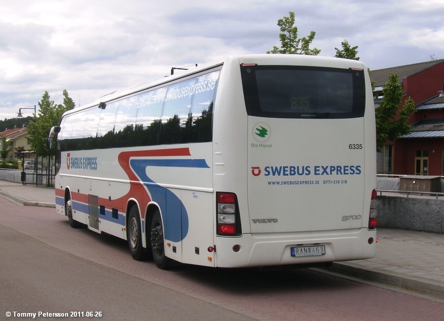 Швеция, Volvo 9700H № 6335