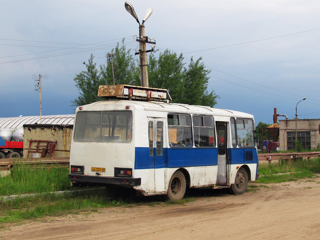 Тверская область, ПАЗ-32051 № АВ 350 69