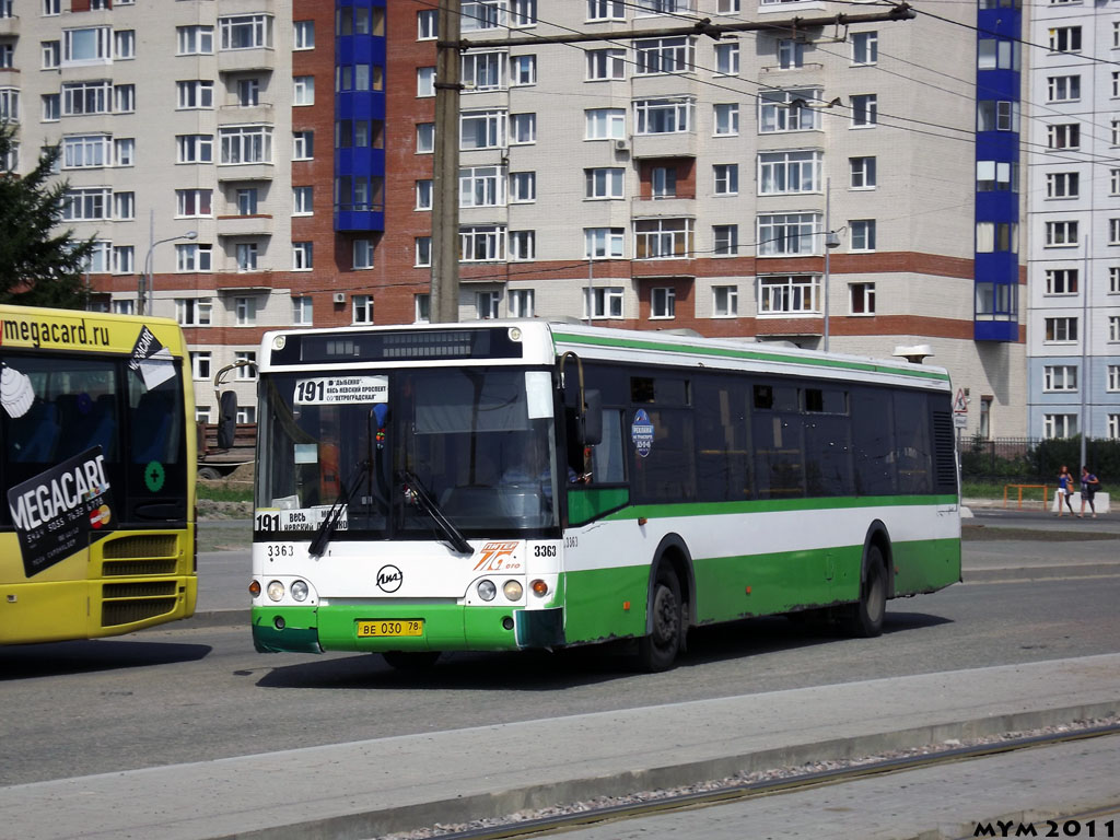 Санкт-Петербург, ЛиАЗ-5292.20 № 3363