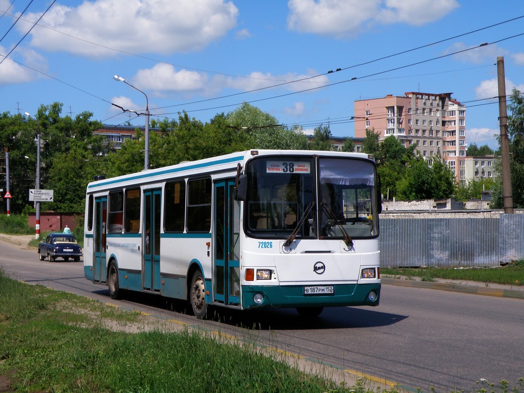 Nizhegorodskaya region, LiAZ-5256.26 Nr. 72026