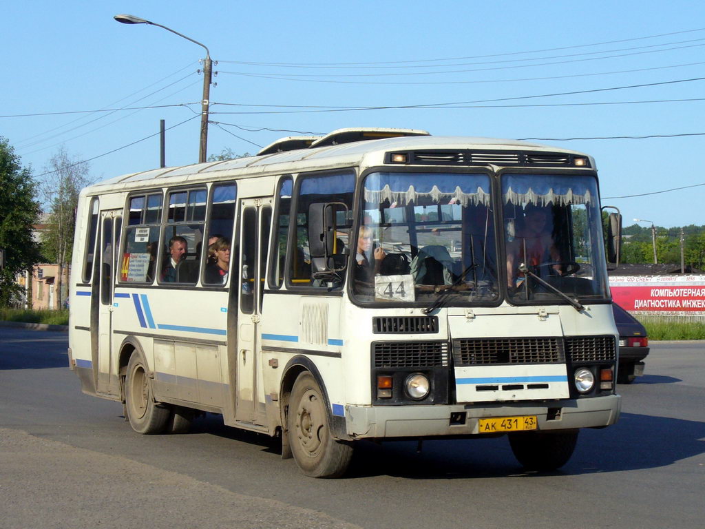 Кировская область, ПАЗ-4234 № АК 431 43