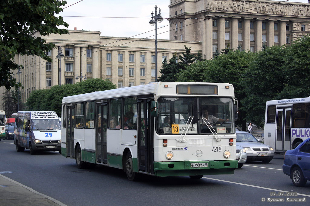 Санкт-Петербург, ЛиАЗ-5256.25 № 7218