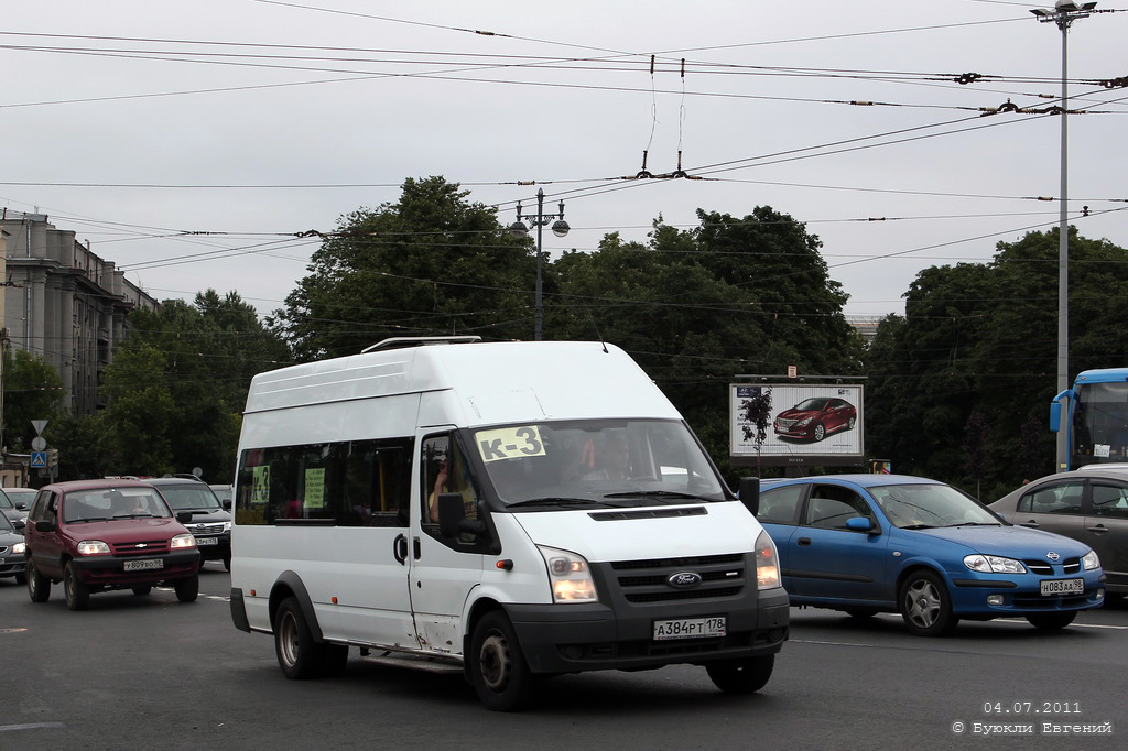 Санкт-Петербург, Нижегородец-222702 (Ford Transit) № А 384 РТ 178