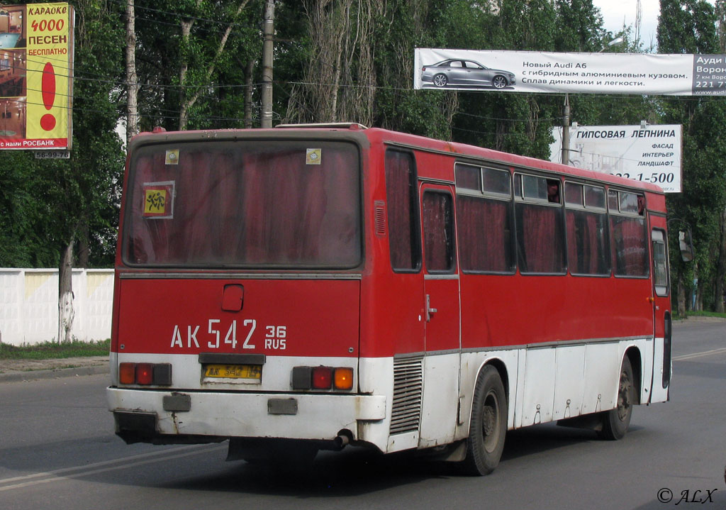 Воронежская область, Ikarus 256.74 № АК 542 36