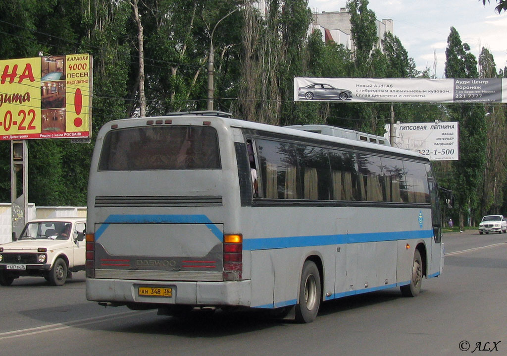 Воронежская область, Daewoo BH120F Royal Cruiser № АН 348 36