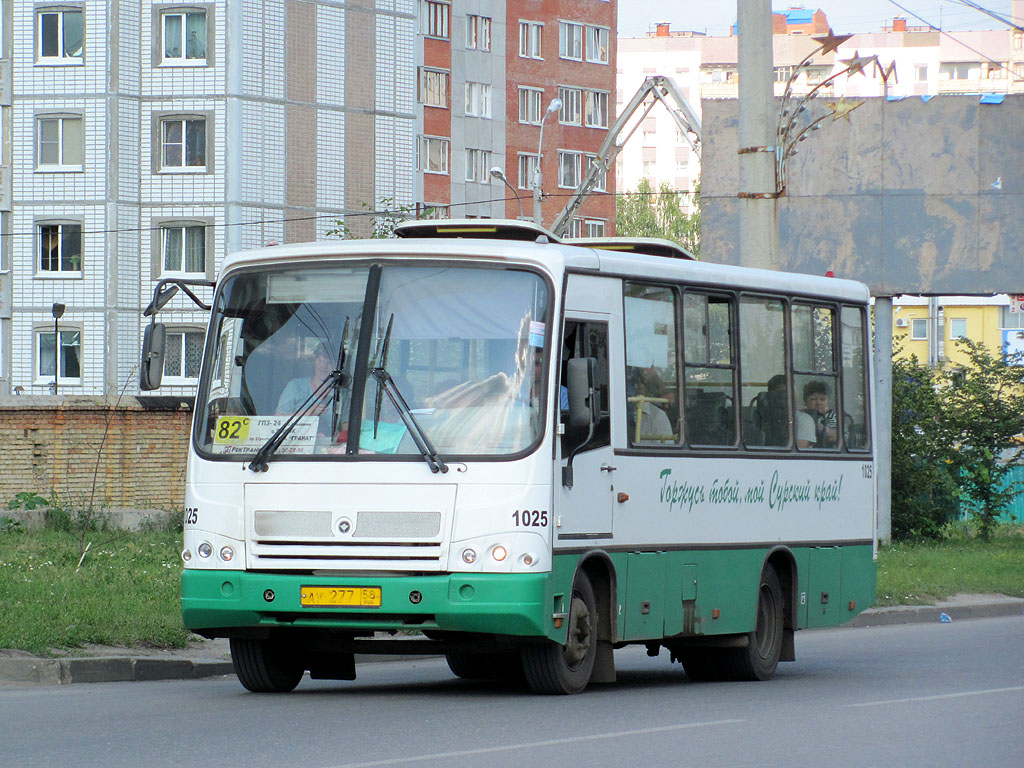 Пензенская область, ПАЗ-320402-03 № 1025