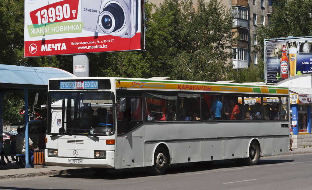 Karagandy province, Mercedes-Benz O407 č. M 734 CM