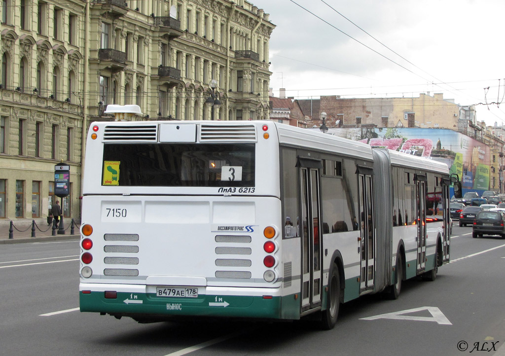 Санкт-Петербург, ЛиАЗ-6213.20 № 7150