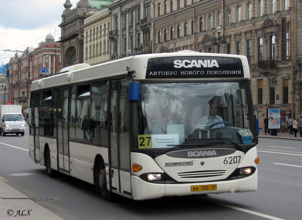 Saint Petersburg, Scania OmniLink I (Scania-St.Petersburg) # 6207