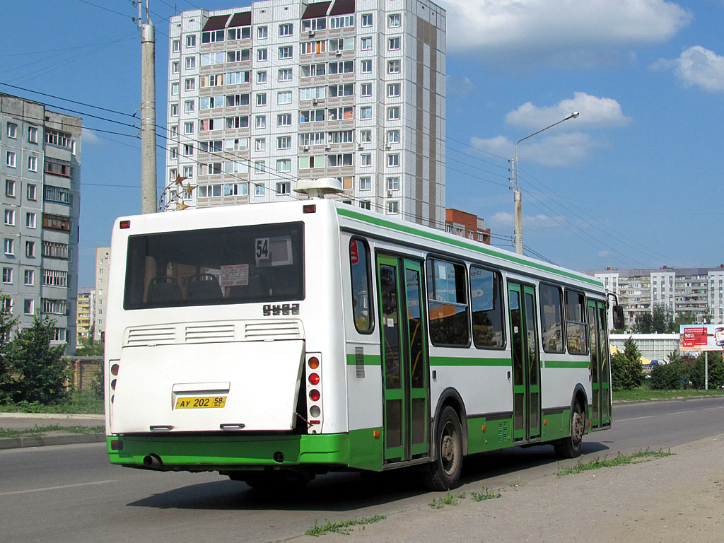 Пензенская область, ЛиАЗ-5256.46 № АУ 202 58