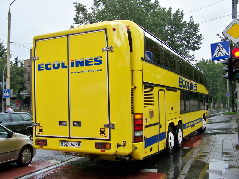 Латвия, Neoplan N122/3L Skyliner № 218