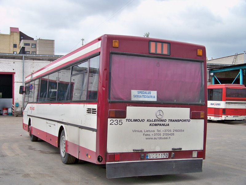 Литва, Mercedes-Benz O405 № 235