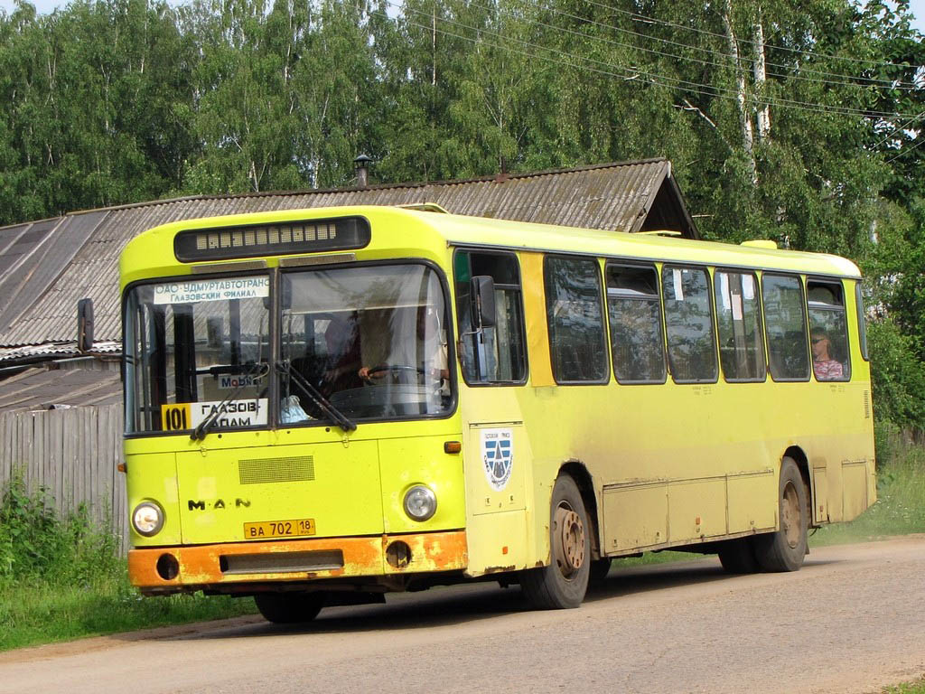 Udmurtföld, MAN 789 SÜ240 sz.: ВА 702 18