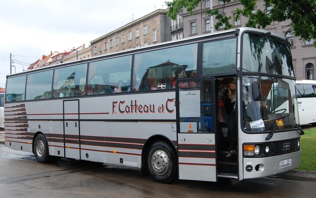 Латвия, Van Hool T815 Acron № KU-25