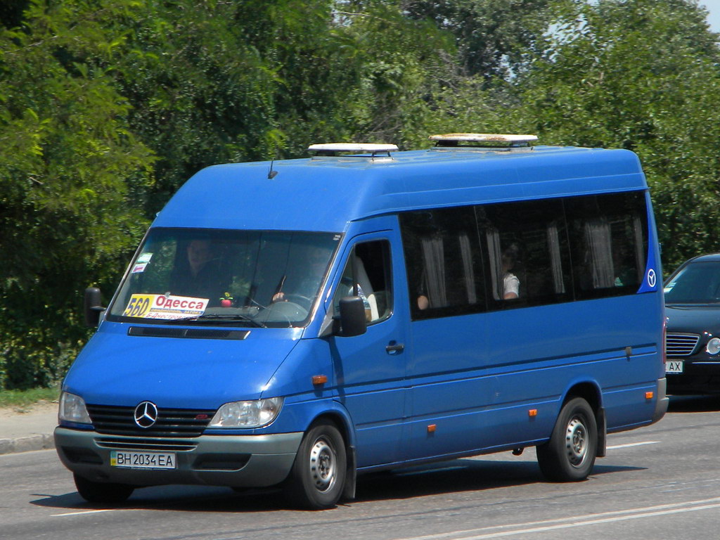Одесская область, Mercedes-Benz Sprinter W903 313CDI № BH 2034 EA
