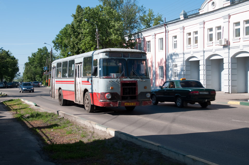 Nizhegorodskaya region, LiAZ-677M (BARZ) č. АМ 813 52