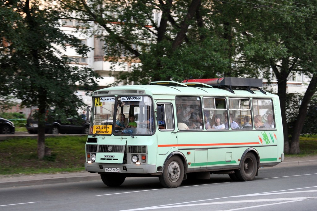 Томская область, ПАЗ-32054 № М 248 ОХ 70