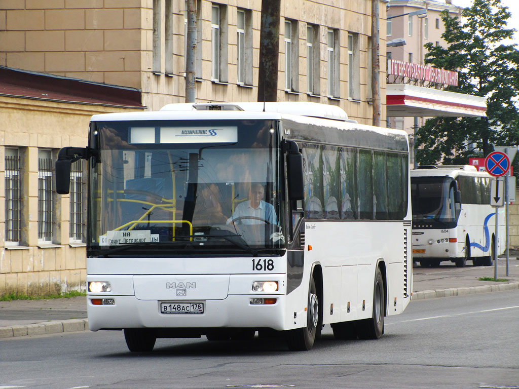 Санкт-Петербург, MAN A72 Lion's Classic SÜ283 № 1618