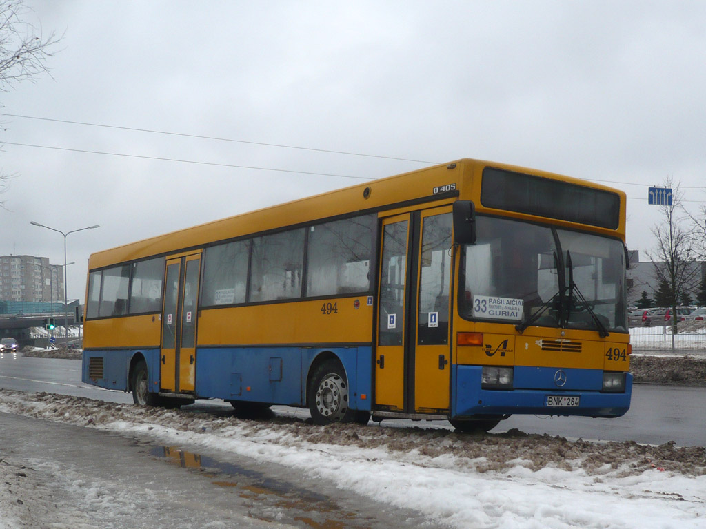 Литва, Mercedes-Benz O405 № 494