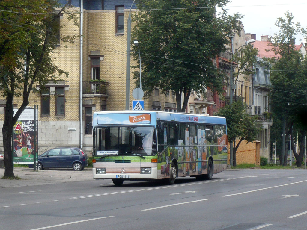 Литва, Mercedes-Benz O405N № FGS 214