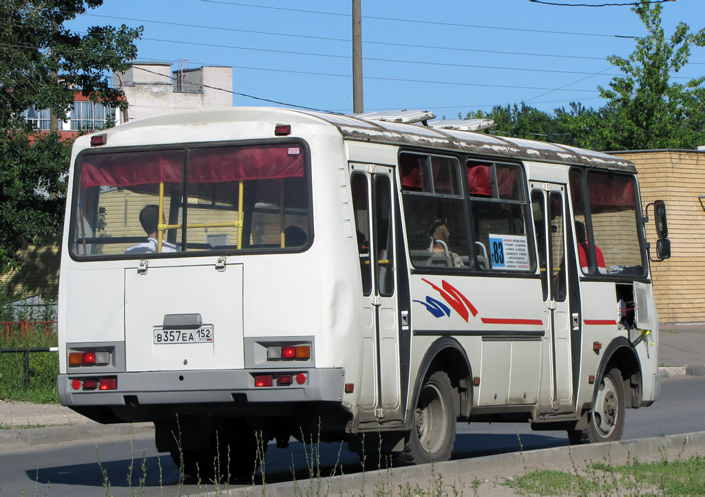 Nizhegorodskaya region, PAZ-32054 č. В 357 ЕА 152